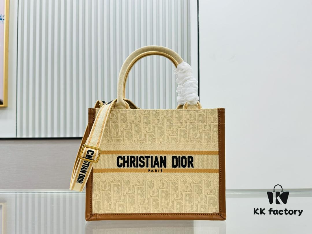 6930a3026e68136f4d9abc8b Dior Book Tote24 Early Spring New Arrival Small Size with Leather Trim