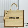 6930a30a6e68136f4d9abca3 Dior Book Tote24 Early Spring New Arrival Large Size with Leather Trim