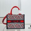 6930a30e6e68136f4d9abcab Dior Book Tote24 Early Spring New Arrival Small Size with Leather Trim
