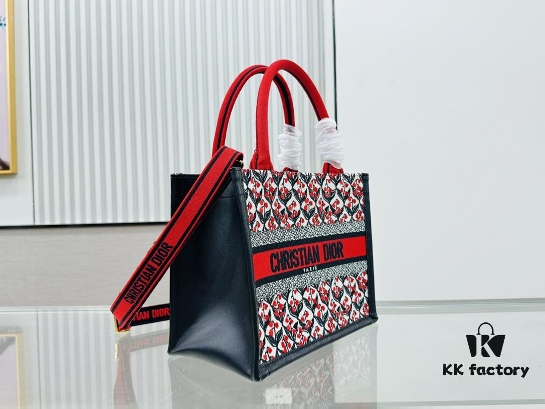 6930a30e6e68136f4d9abcac Dior Book Tote24 Early Spring New Arrival Small Size with Leather Trim