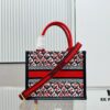 6930a30f6e68136f4d9abcad Dior Book Tote24 Early Spring New Arrival Small Size with Leather Trim