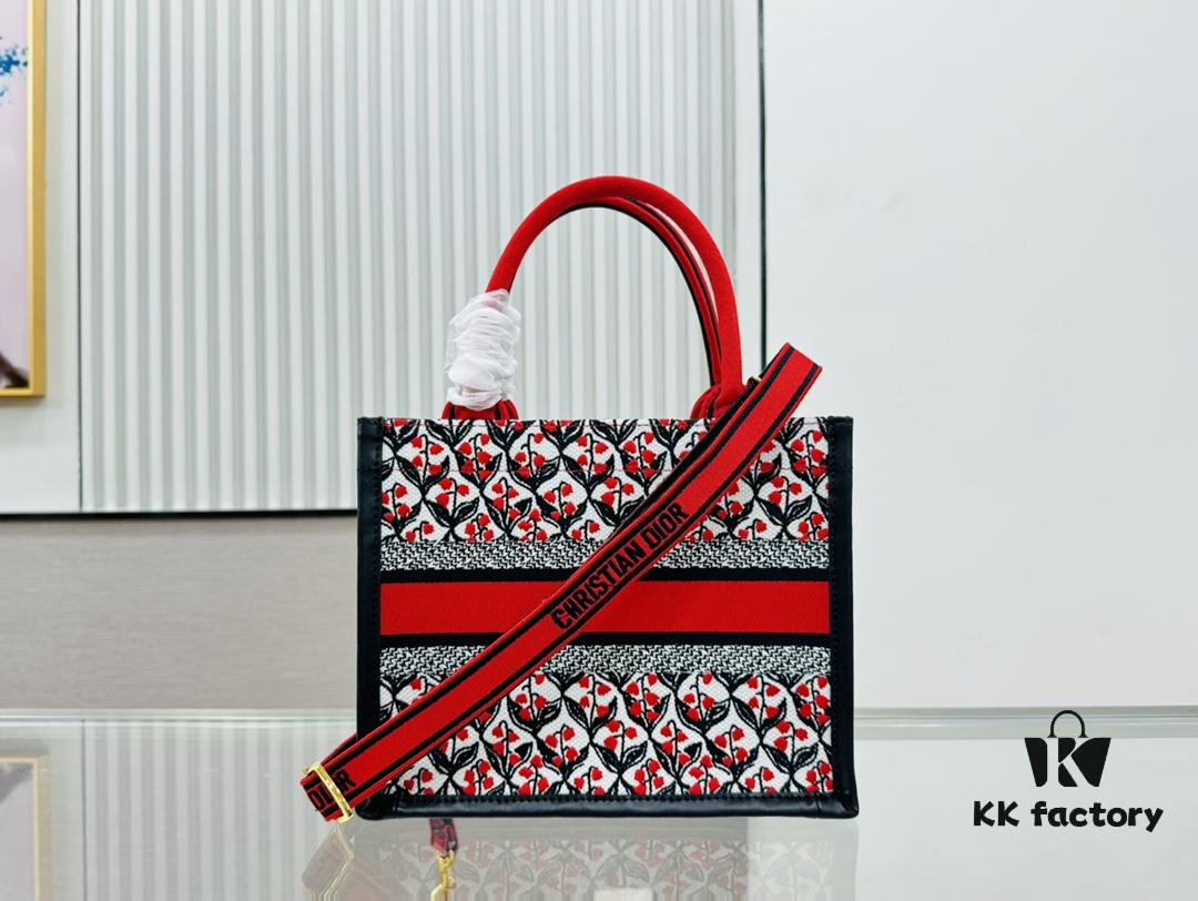 6930a30f6e68136f4d9abcad Dior Book Tote24 Early Spring New Arrival Small Size with Leather Trim