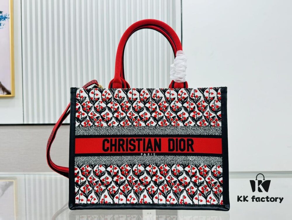 6930a3126e68136f4d9abcb4 Dior Book Tote24 Early Spring New Arrival Medium Size with Leather Trim