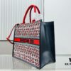 6930a3176e68136f4d9abcbe Dior Book Tote 24 Early Spring New Arrival, Large Size with Leather Trim