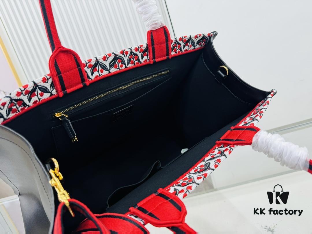 6930a3196e68136f4d9abcc1 Dior Book Tote 24 Early Spring New Arrival, Large Size with Leather Trim