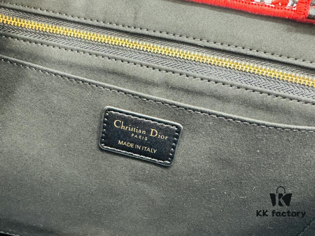 6930a31a6e68136f4d9abcc3 Dior Book Tote 24 Early Spring New Arrival, Large Size with Leather Trim