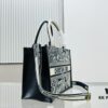 6930a31b6e68136f4d9abcc5 Black Blue Tiger, Small Size DIOR Book Tote24 Spring Collection