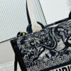6930a31e6e68136f4d9abccc Black Blue Tiger, Small Size DIOR Book Tote24 Spring Collection