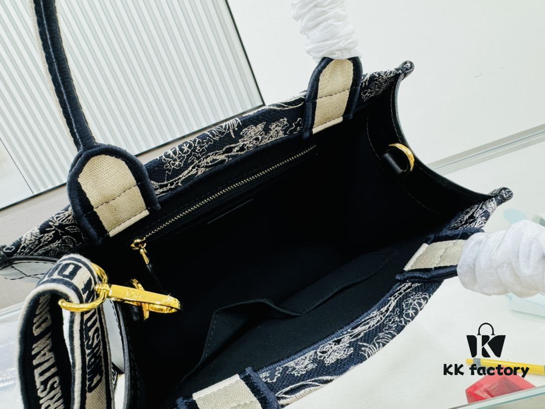 6930a31f6e68136f4d9abccd Black Blue Tiger, Small Size DIOR Book Tote24 Spring Collection