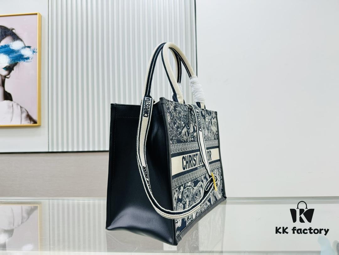 6930a31f6e68136f4d9abcce Black Blue Tiger, Medium Size Dior Book Tote24 Spring New Arrival