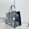 6930a3206e68136f4d9abcd0 Black Blue Tiger, Medium Size Dior Book Tote24 Spring New Arrival