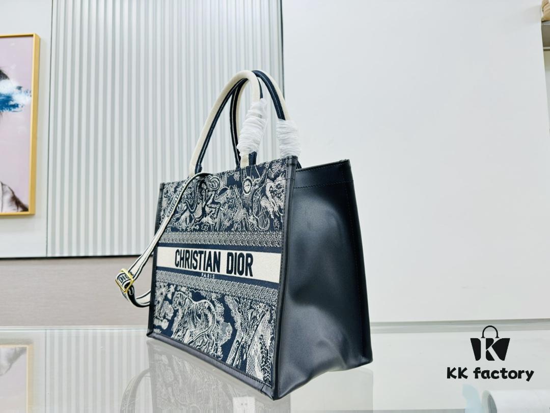 6930a3206e68136f4d9abcd0 Black Blue Tiger, Medium Size Dior Book Tote24 Spring New Arrival