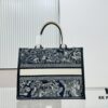 6930a3216e68136f4d9abcd3 Black Blue Tiger, Medium Size Dior Book Tote24 Spring New Arrival