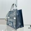 6930a3256e68136f4d9abcdc Black Blue Tiger, Large Size DIOR Book Tote 24 Spring/Summer New Arrival