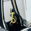 White Background with Black Bird, Small Size Dior Book Tote 24 Spring Collection