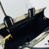 White Background with Black Bird, Medium Size Dior Book Tote 24 Early Spring New Arrival