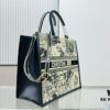 6930a3336e68136f4d9abcf8 White Background with Black Bird, Large Size DIOR Book Tote 24 Spring Collection New Arrival