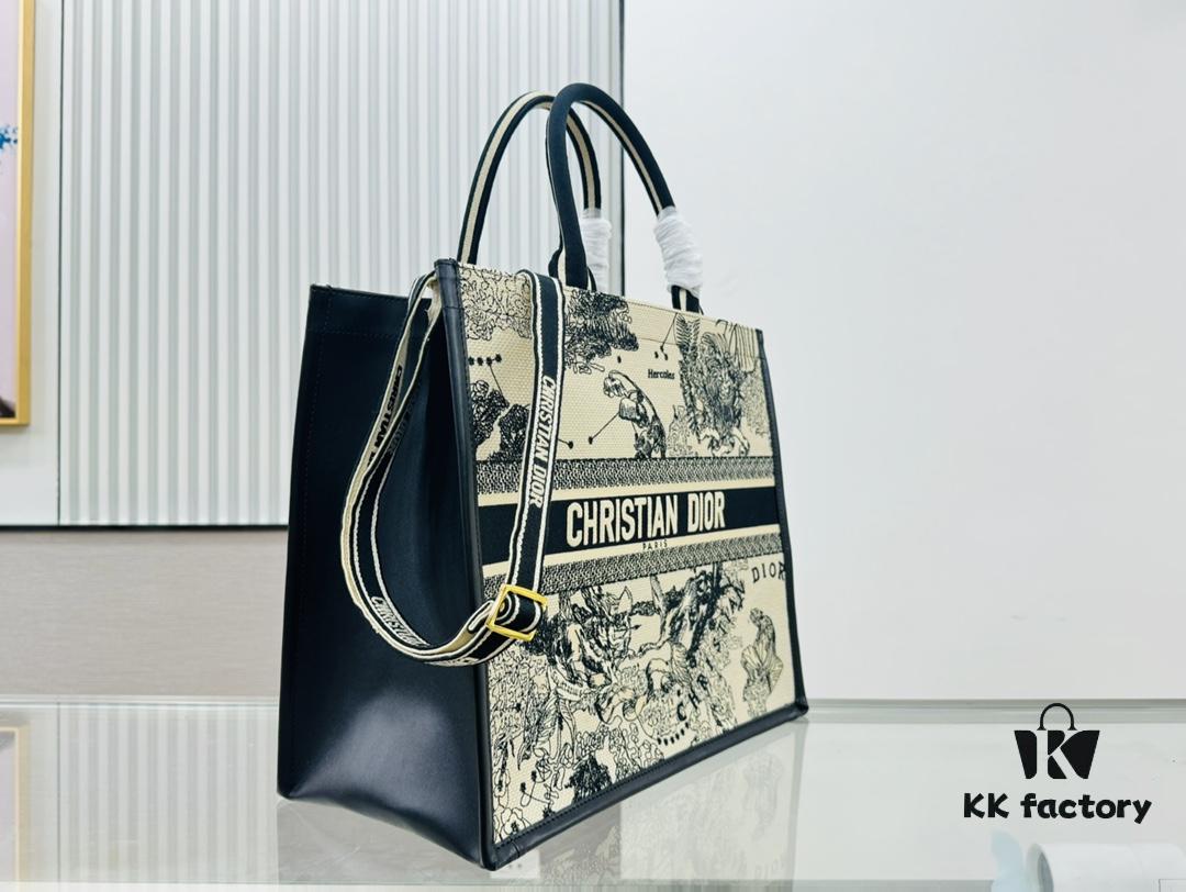 6930a3336e68136f4d9abcf8 White Background with Black Bird, Large Size DIOR Book Tote 24 Spring Collection New Arrival