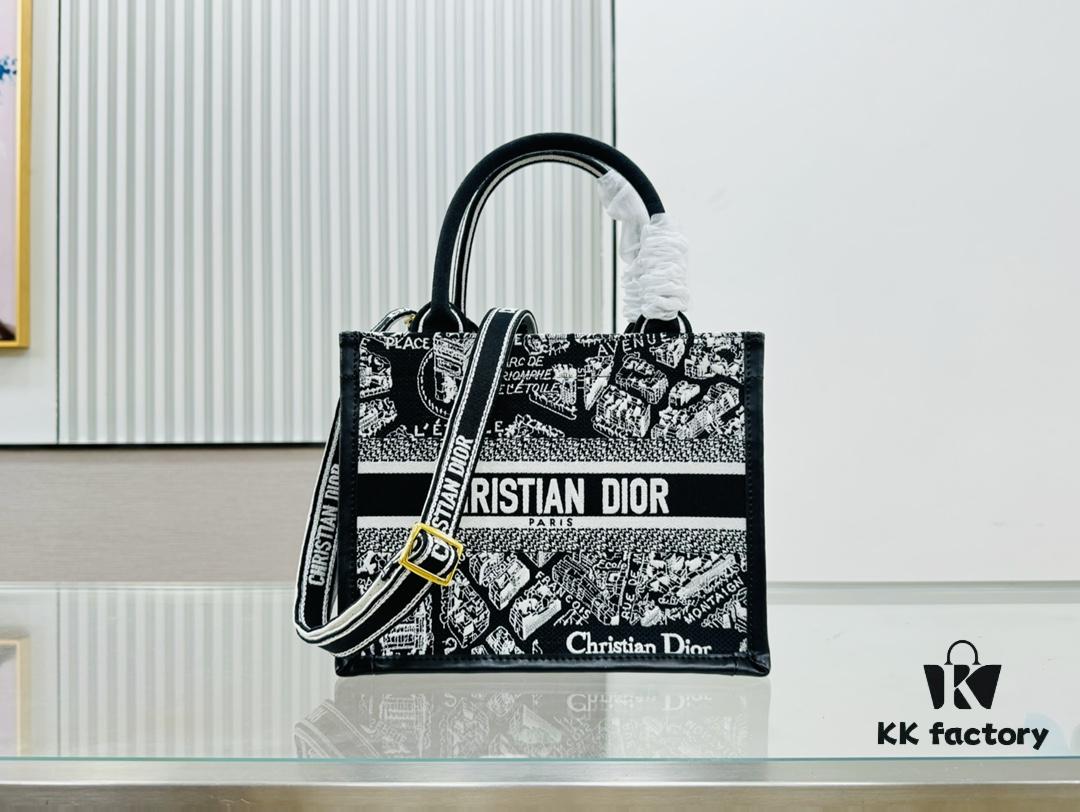 6930a3386e68136f4d9abd02 DIOR Book Tote 24 Spring Collection Small Size