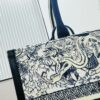 6930a34a6e68136f4d9abd2e White with Blue Tiger, Medium Size Dior Book Tote 24 Spring/Summer New Arrival