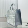 6930a3516e68136f4d9abd40 Dior Book Tote24 Early Spring New Arrival with Leather Trim Large Size