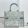 6930a3556e68136f4d9abd48 Dior Book Tote24 Early Spring New Arrival Medium Size with Leather Trim