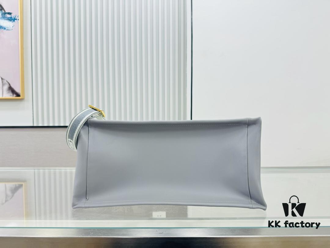 6930a3586e68136f4d9abd4e Dior Book Tote24 Early Spring New Arrival Medium Size with Leather Trim