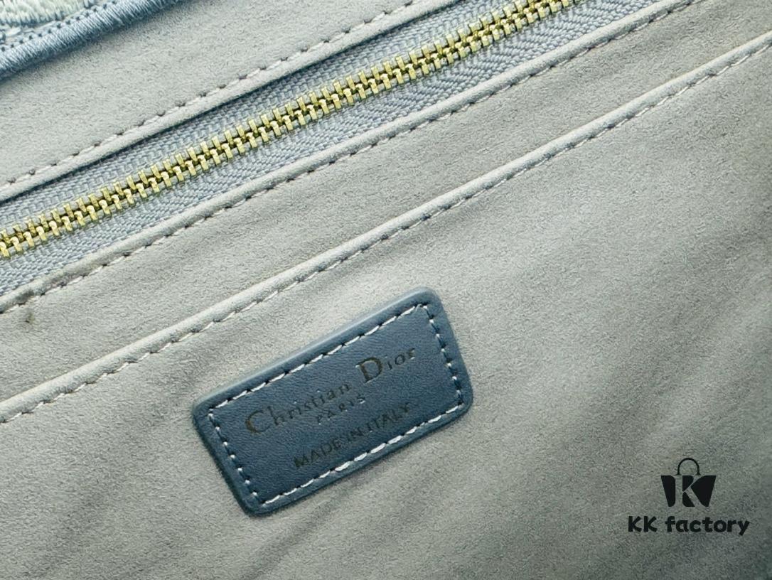 6930a3596e68136f4d9abd50 Dior Book Tote24 Early Spring New Arrival Medium Size with Leather Trim