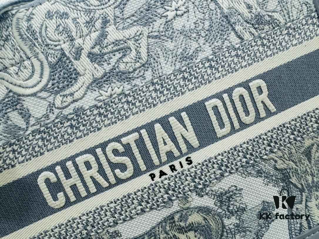6930a35d6e68136f4d9abd59 Dior Book Tote24 Early Spring New Arrival Small Size with Leather Trim