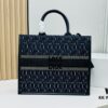 6930a35e6e68136f4d9abd5e Dior Book Tote24 Early Spring New Arrival Large Size with Leather Trim
