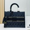 6930a3626e68136f4d9abd64 Dior Book Tote24 Early Spring New Arrival Medium Size with Leather Trim