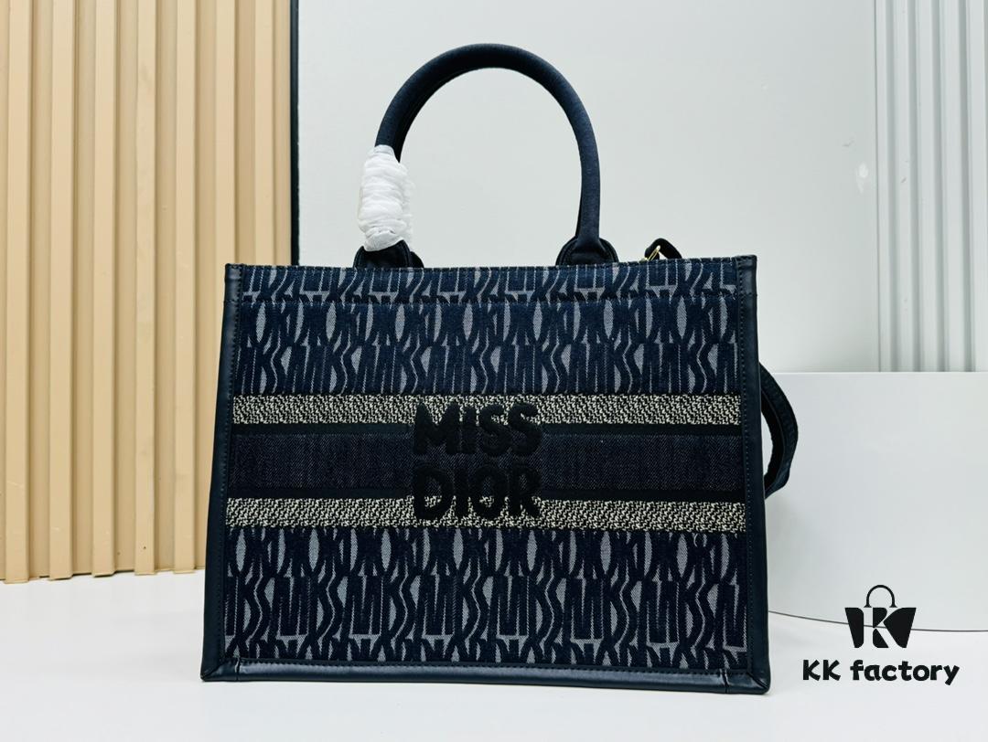 6930a3636e68136f4d9abd68 Dior Book Tote24 Early Spring New Arrival Medium Size with Leather Trim