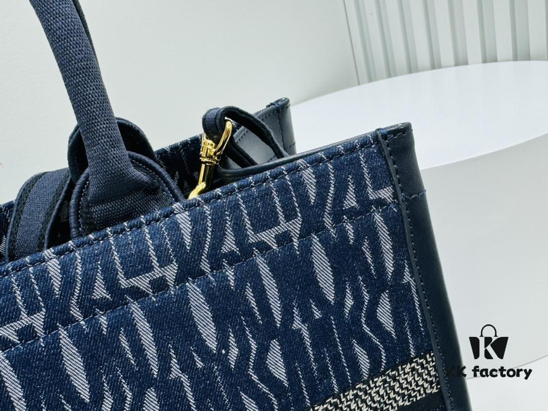 6930a3656e68136f4d9abd69 Dior Book Tote24 Early Spring New Arrival Medium Size with Leather Trim