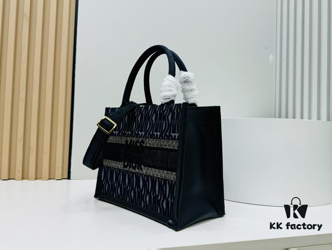 6930a3676e68136f4d9abd71 Dior Book Tote24 Early Spring New Arrival Small Size with Leather Trim