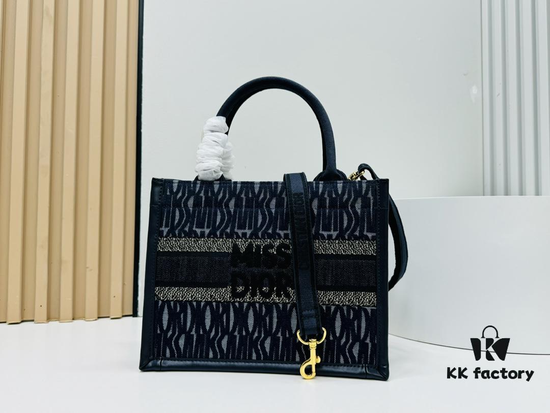 6930a3676e68136f4d9abd72 Dior Book Tote24 Early Spring New Arrival Small Size with Leather Trim