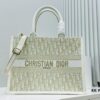 Dior Book Tote24 Midsize with Leather Trim - Early Spring New Arrival