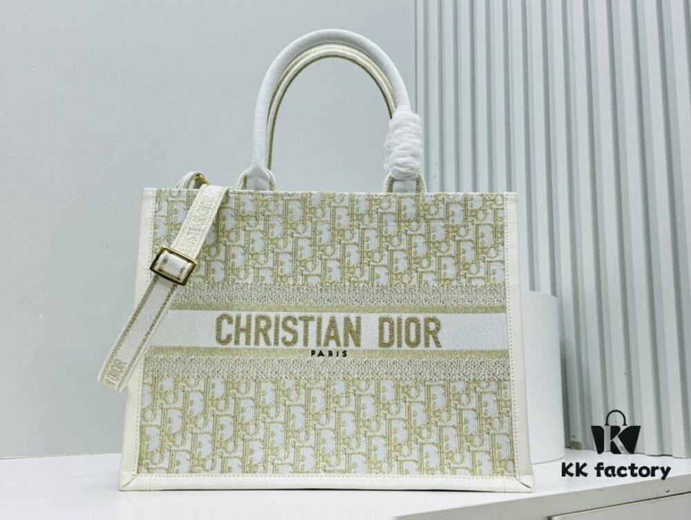 6930a3706e68136f4d9abd86 Dior Book Tote24 Early Spring New Arrival Medium Size with Leather Trim