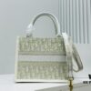 6930a3746e68136f4d9abd8f Dior Book Tote24 Early Spring New Arrival Small Size with Leather Trim