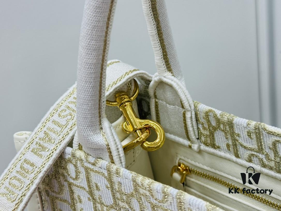 6930a3756e68136f4d9abd91 Dior Book Tote24 Early Spring New Arrival Small Size with Leather Trim