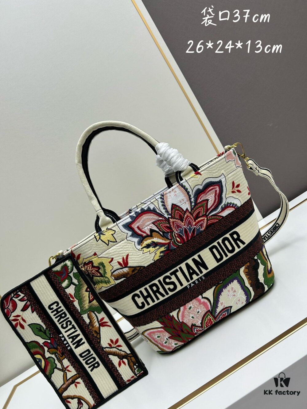 6930a3816e68136f4d9abda8 Dior ❤ (With Mini Bag + Strap) New Embroidered Basket Bag