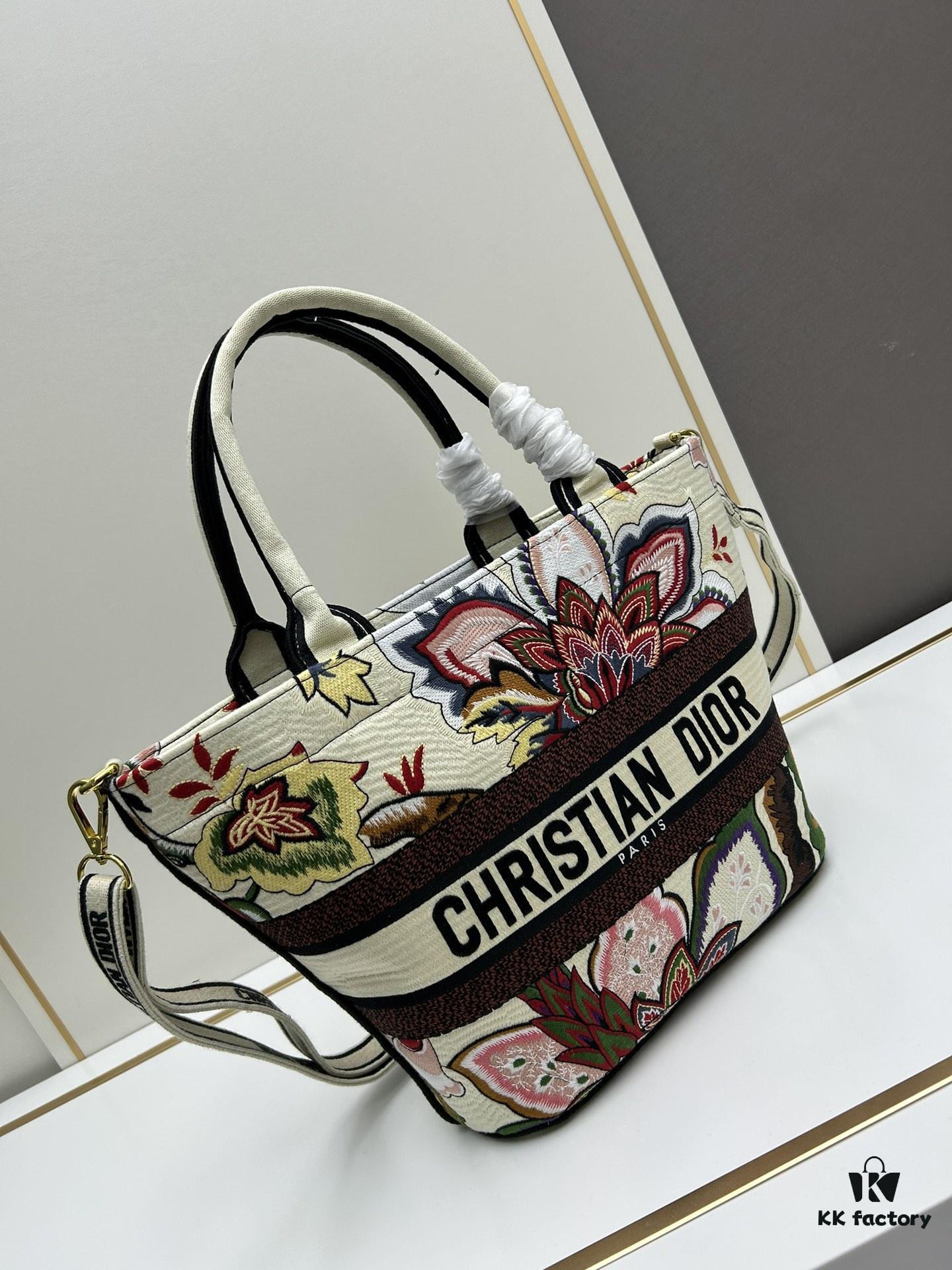 6930a38d6e68136f4d9abdbb Dior ❤ (With Mini Bag + Strap) New Embroidered Basket Bag