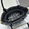 Dior ❤ (With Mini Bag + Strap) New Embroidered Basket Handbag