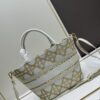 6930a3996e68136f4d9abdd0 Dior ❤ (With Mini Bag + Strap) New Embroidered Basket Bag