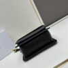 DIOR Top-Quality Genuine Leather Blue Oblique Print 30 Montaigne Avenue East-West Chain Handbag