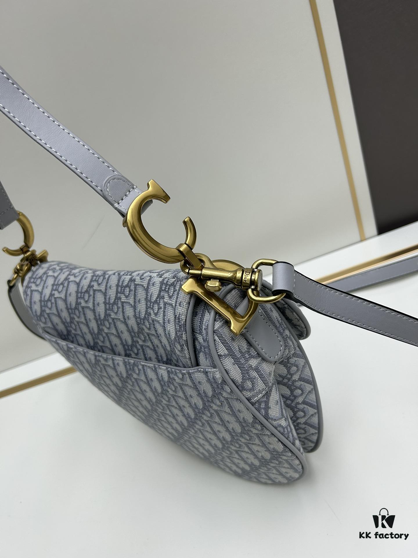 6930a3b16e68136f4d9abdfa Large Size (With Box) 【♥️ Dior Saddle Monogram Thin Strap】 【Comes with Retail Box 🎁】
