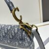 Large Size (With Box) 【♥️Dior Saddle Monogram Thin Strap】【Comes with Retail Box 🎁】