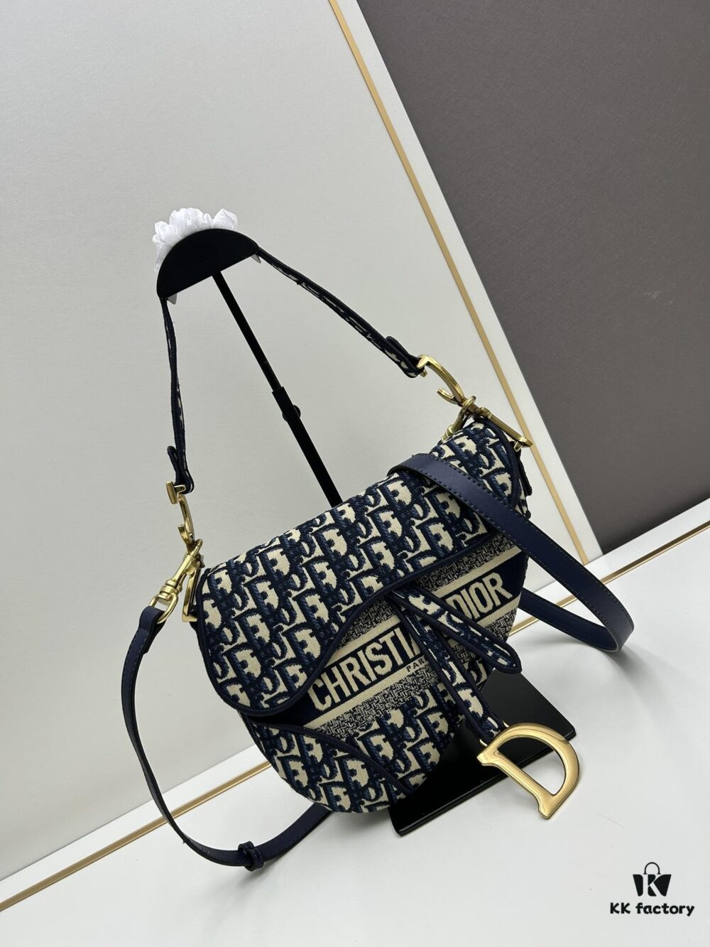 6930a3b86e68136f4d9abe08 Large Size (With Box) 【♥️Dior Saddle Monogram Thin Strap】【Includes Retail Box 🎁】