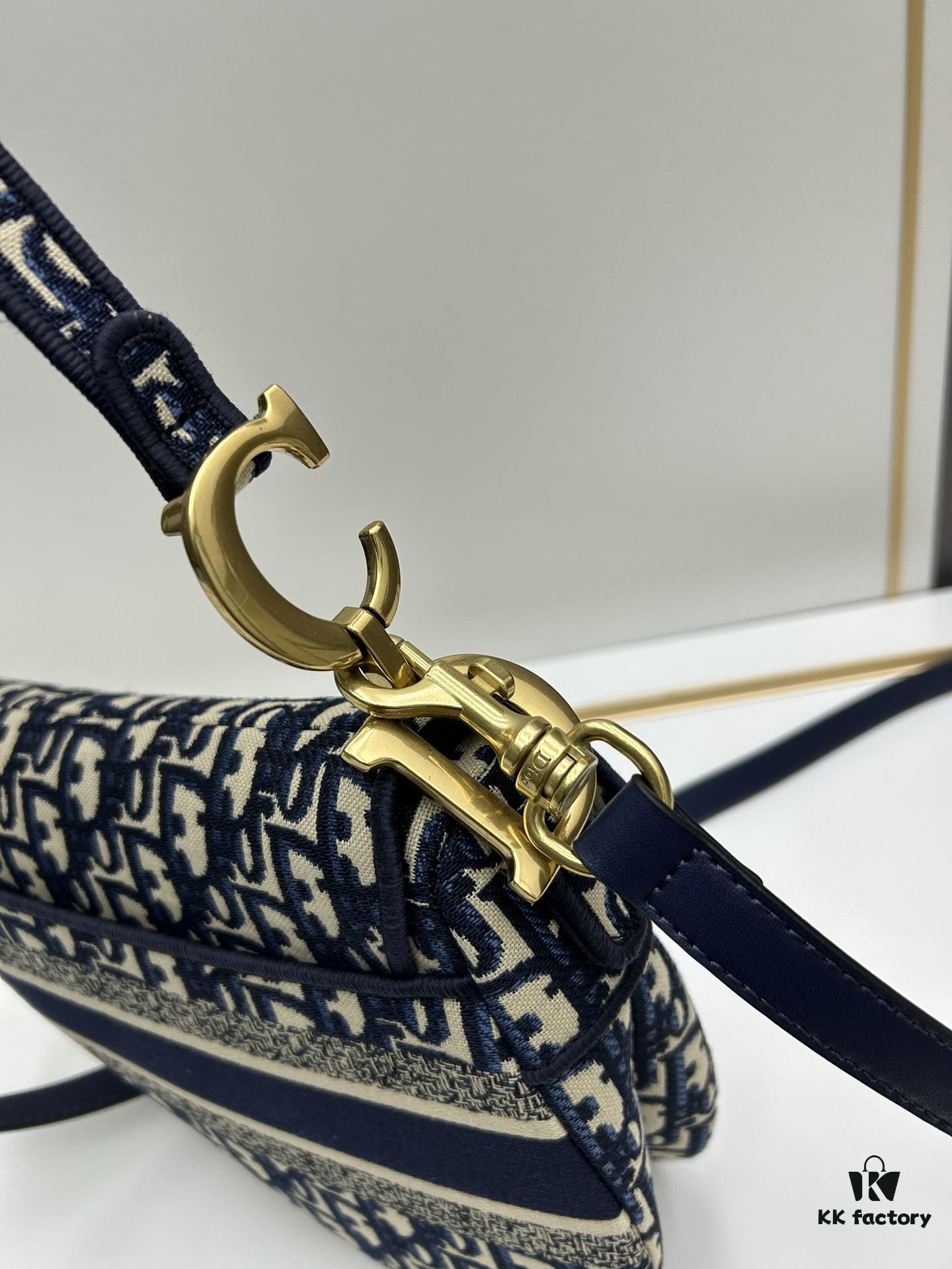 6930a3ba6e68136f4d9abe0c Large Size (With Box) 【♥️Dior Saddle Monogram Thin Strap】【Includes Retail Box 🎁】