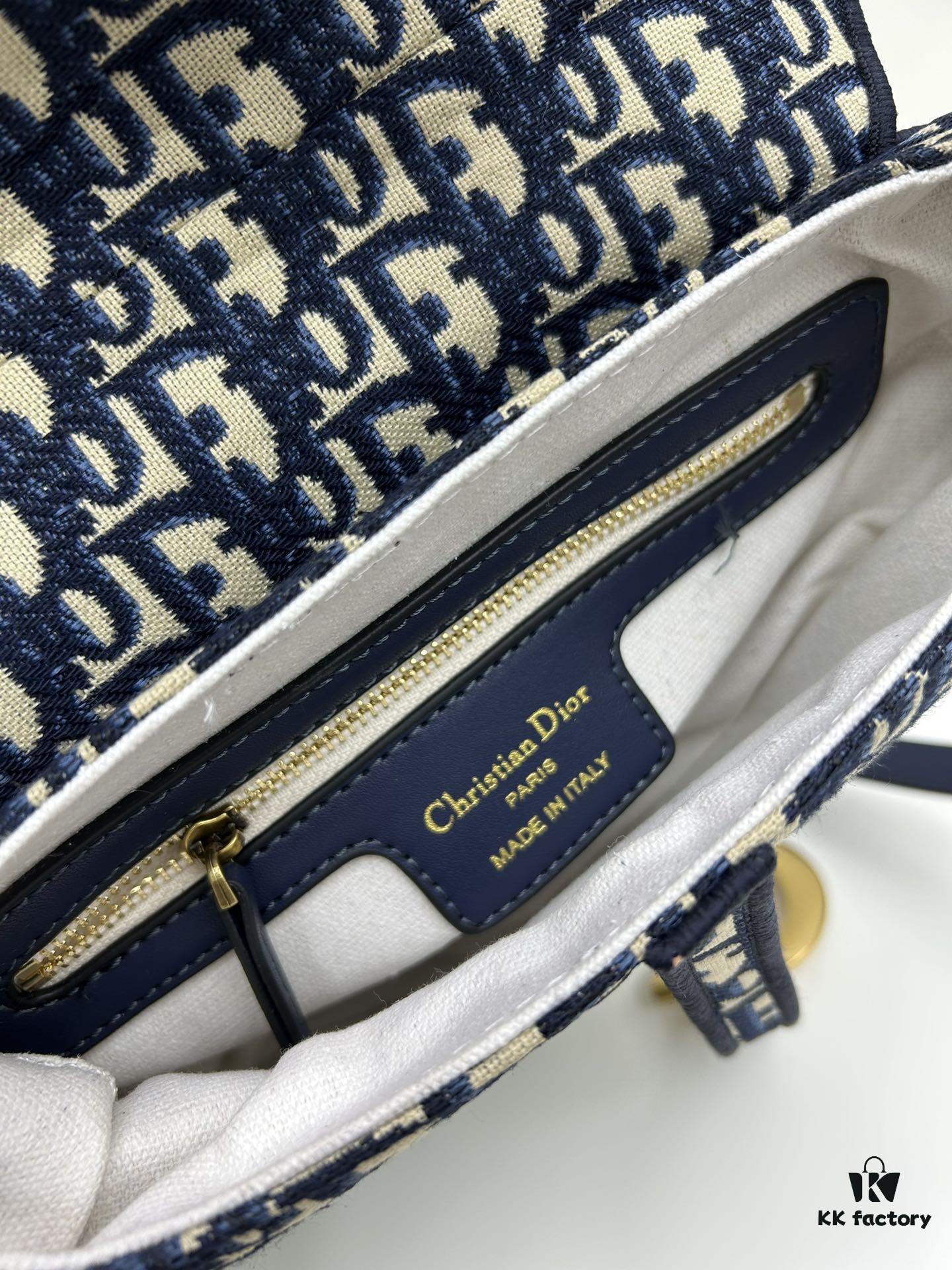 6930a3bc6e68136f4d9abe0d Large Size (With Box) 【♥️Dior Saddle Monogram Thin Strap】【Includes Retail Box 🎁】