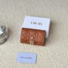 My Dior Glycine Wallet in Carmine Pink Lambskin